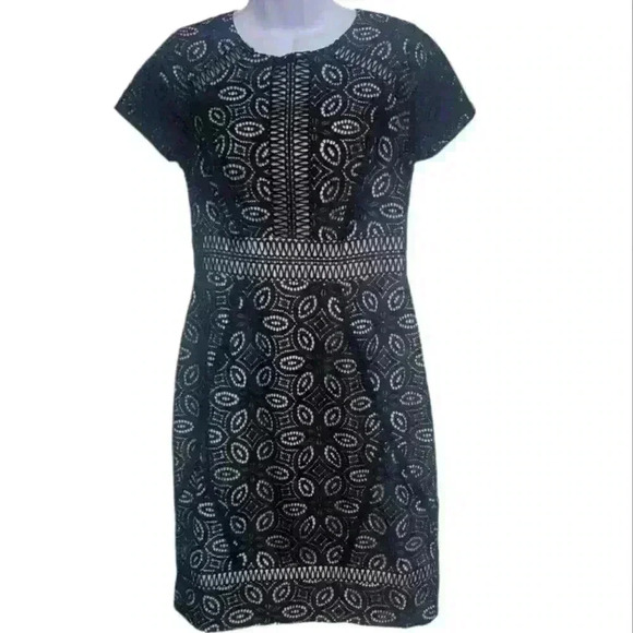 Lilly Pulitzer Suzanne Shift Dress in Onyx Size 8 - Picture 1 of 8